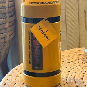 Disney Parks Monsters Inc Scream Canister Sipper Cup Bottle With Sound NWT